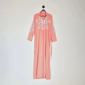 عباية كم طويل استقبال حريمي الوان متعددة من عبايتي